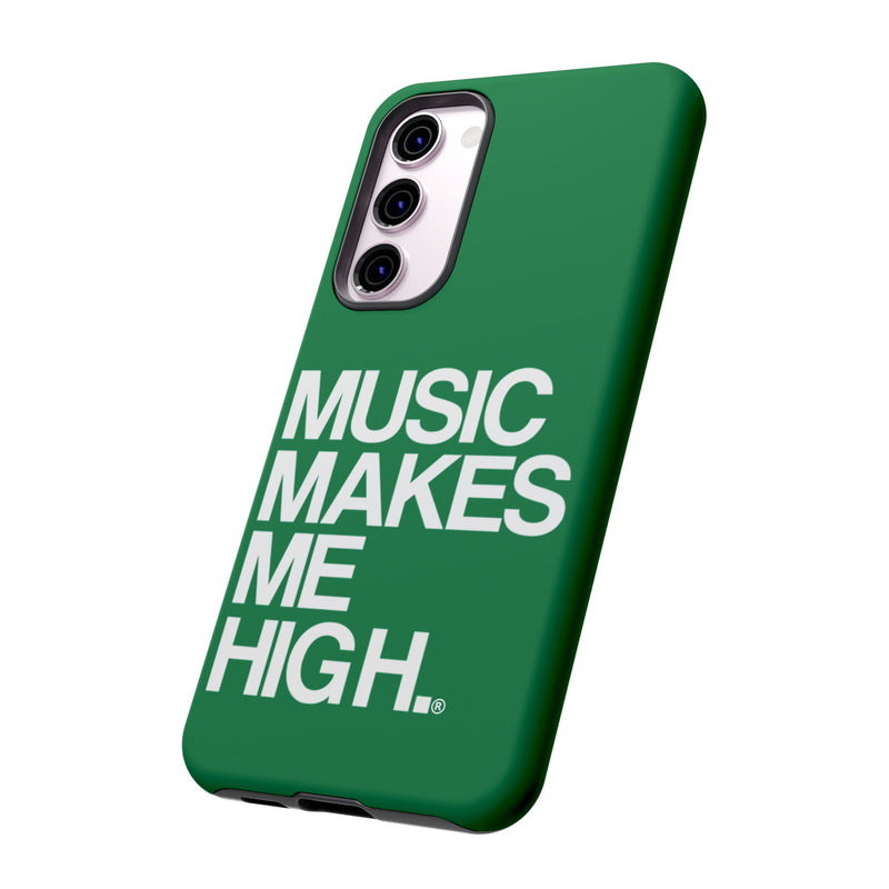 MMMH Classic Phone Case: Dark Green | White