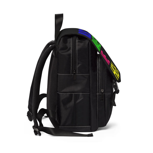 MMMH Backpack: Black | Neon