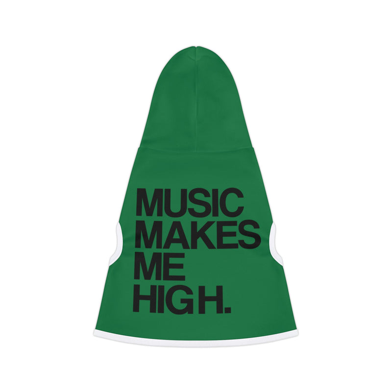 MMMH Pet Hoodie: Dark Green | Black