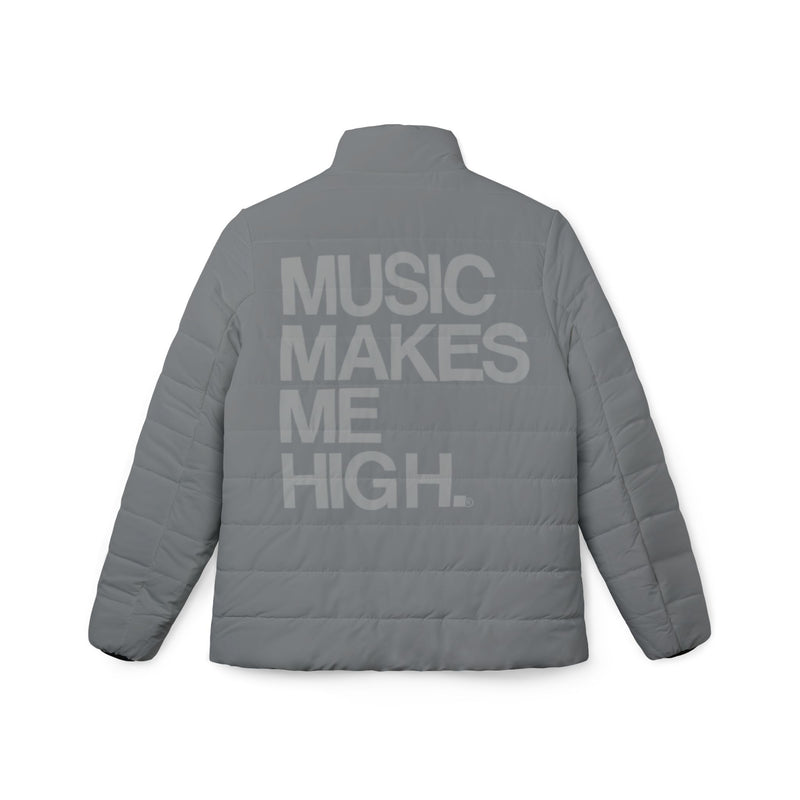 MMMH Women’s Puffer Jacket: Grey | Light Grey