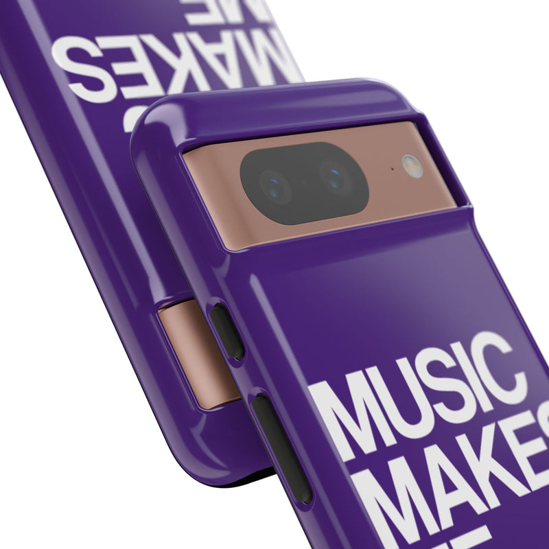 MMMH Classic Phone Case: Purple | White