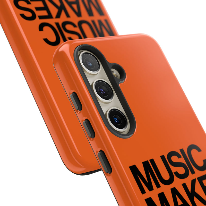 MMMH Classic Phone Case: Orange | Black