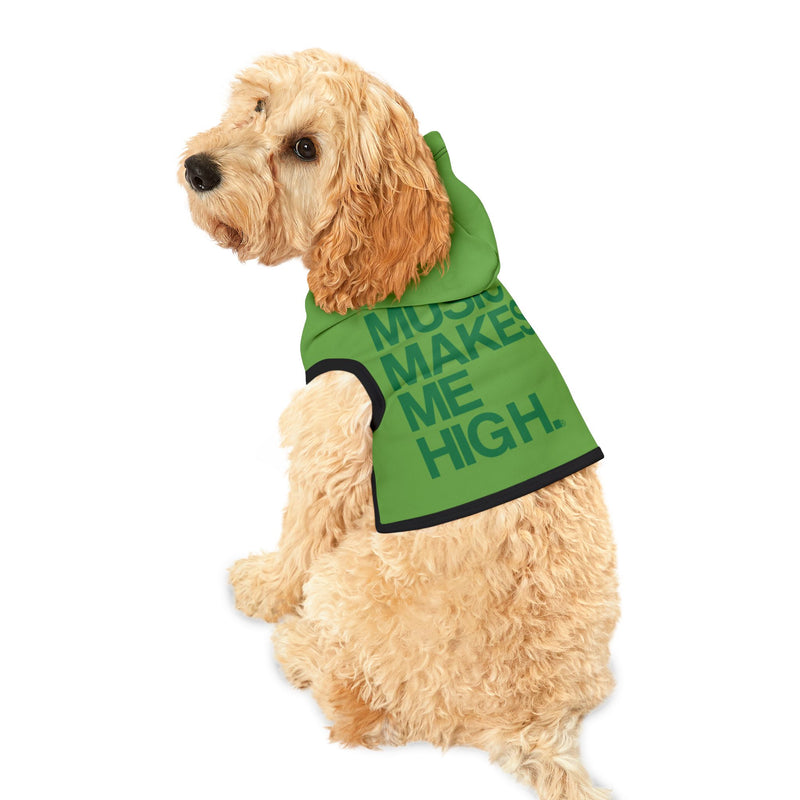 MMMH Pet Hoodie: Green | Dark Green