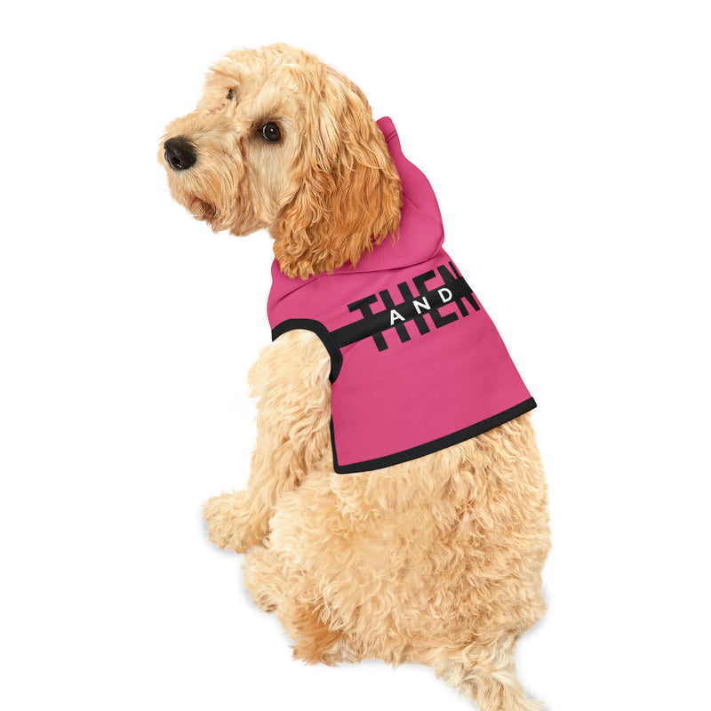 IJTT Pet Hoodie: AT Strike Black | Pink