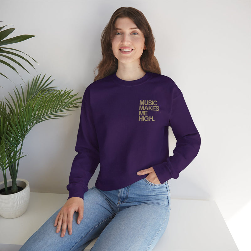 MMMH Unisex Sweatshirt: Purple | Gold