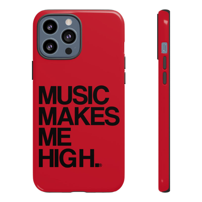 MMMH Classic Phone Case: Dark Red | Black