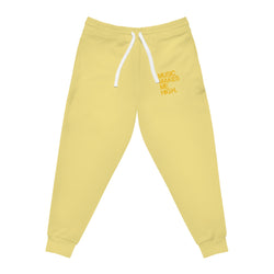 MMMH Unisex Joggers: Light Yellow | Yellow