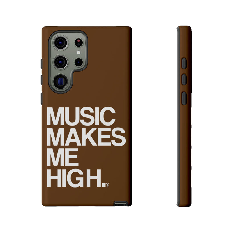 MMMH Classic Phone Case: Brown | White