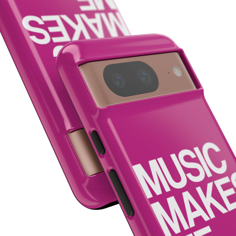 MMMH Classic Phone Case: Pink | White