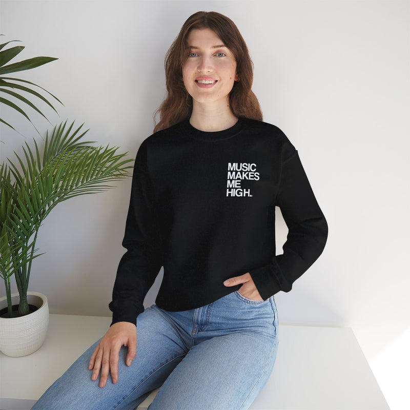 MMMH Unisex Sweatshirt: Black | White