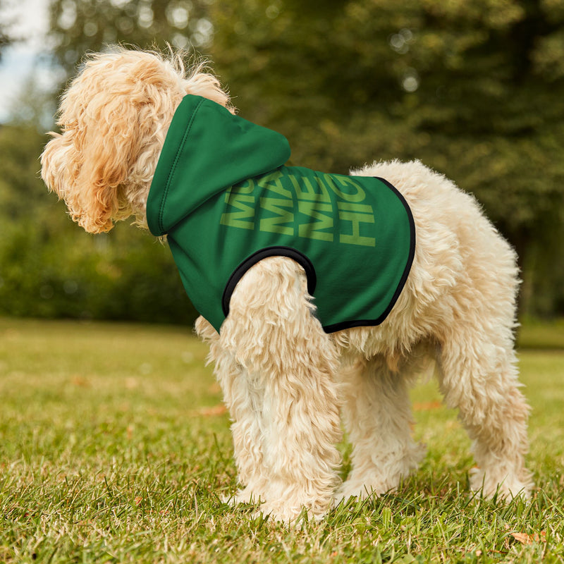 MMMH Pet Hoodie: Dark Green | Green