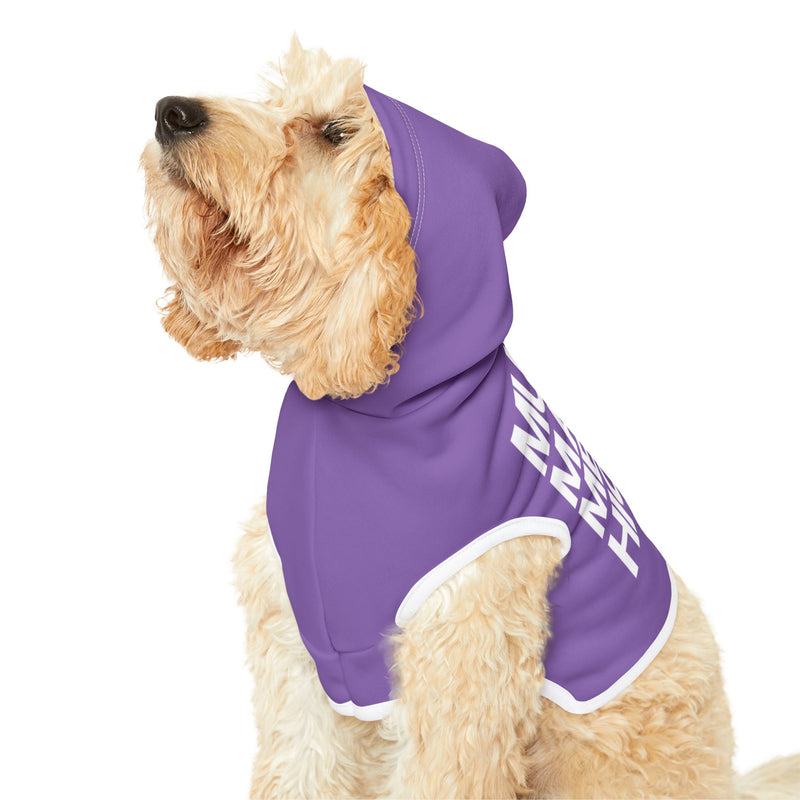 MMMH Pet Hoodie: Light Purple | White