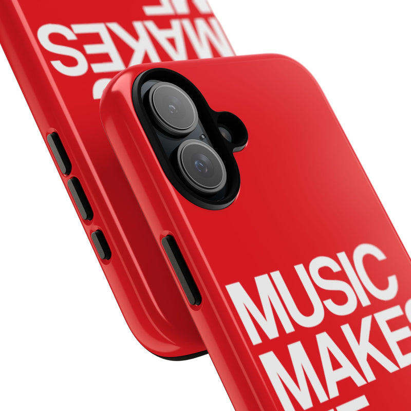 MMMH Classic Phone Case: Red | White