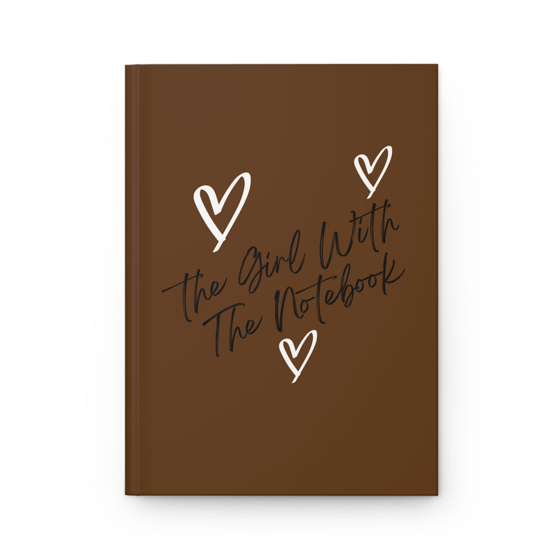 TGWTN Hardcover Journal: White/Black | Brown