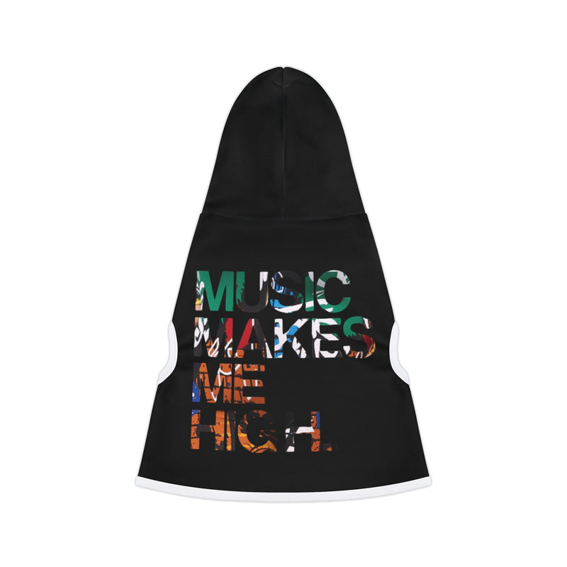 MMMH Pet Hoodie: Black | Graffiti