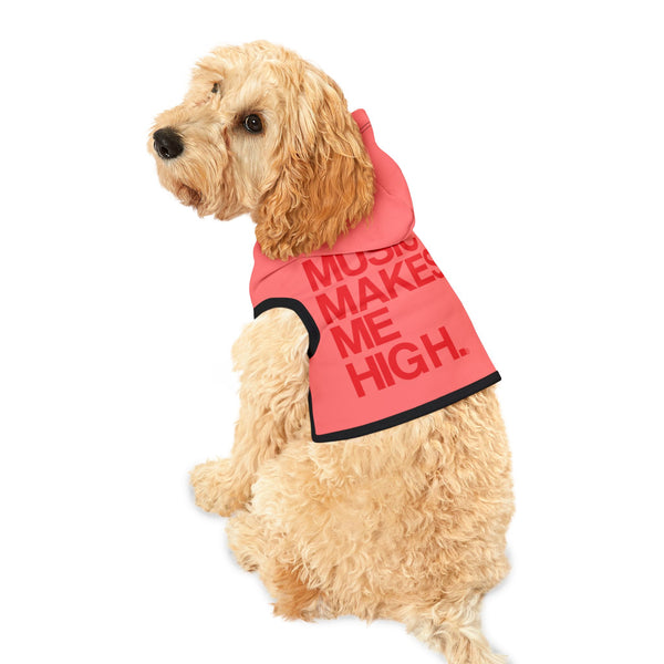 MMMH Pet Hoodie: Light Red | Red