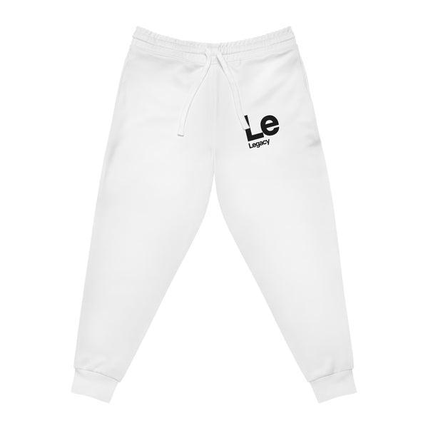 NOVL Unisex Joggers: Legacy White | Black