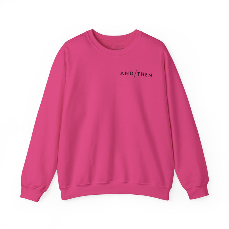 IJTT Unisex Sweatshirt: AT Slash Black | Pink