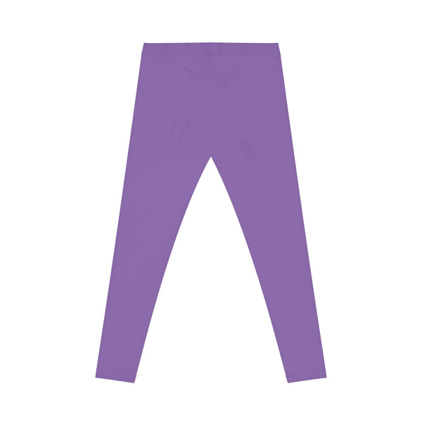 MMMH Leggings: Light Purple | White