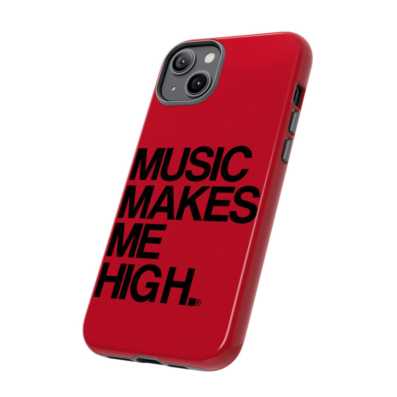 MMMH Classic Phone Case: Dark Red | Black