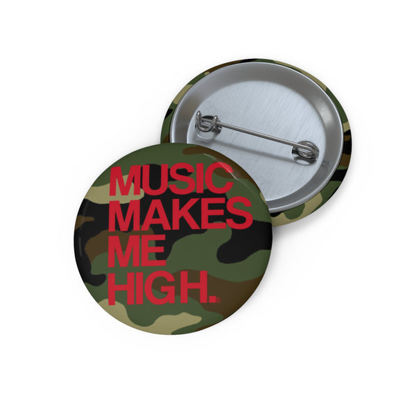 Copy of MMMH Round Pin: Camo | Red