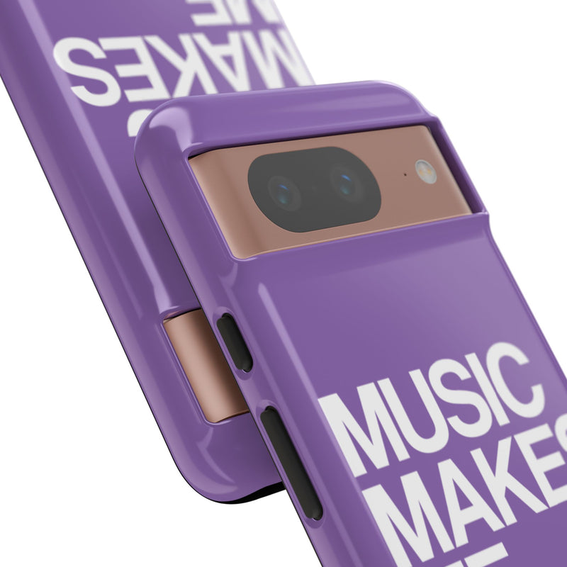 MMMH Classic Phone Case: Light Purple | White