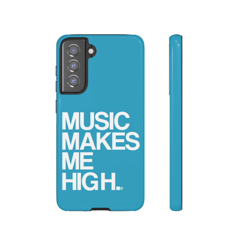 MMMH Classic Phone Case: Turquoise | White