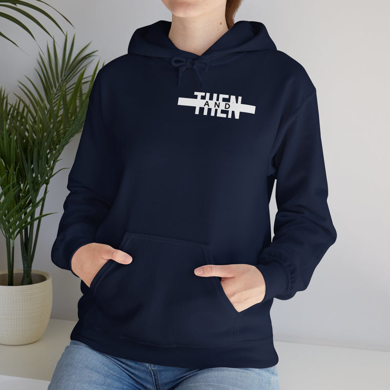 IJTT Unisex Hoodie: AT Strike White | Navy