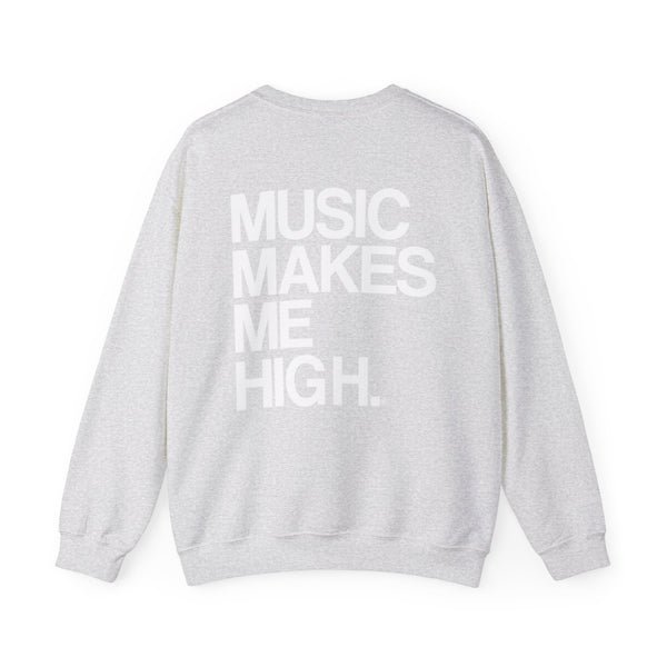 MMMH Unisex Sweatshirt: Ash | White