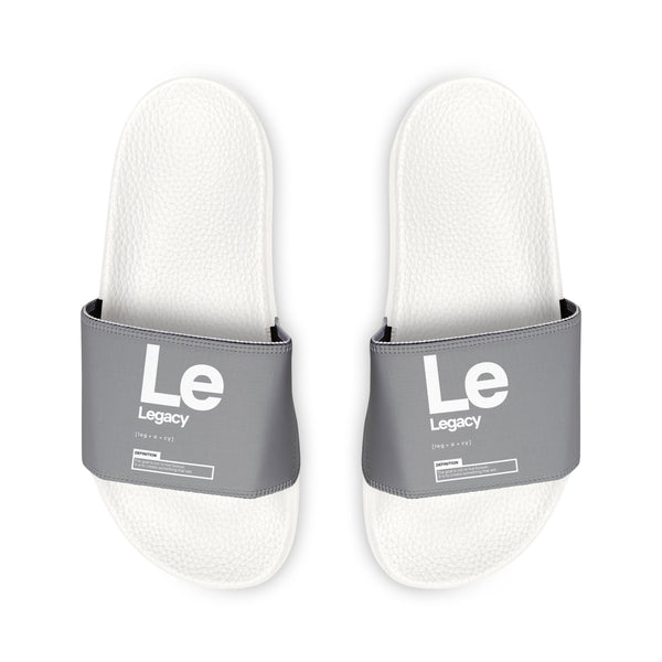 NOVL Unisex Sandals: Legacy Grey/White | White