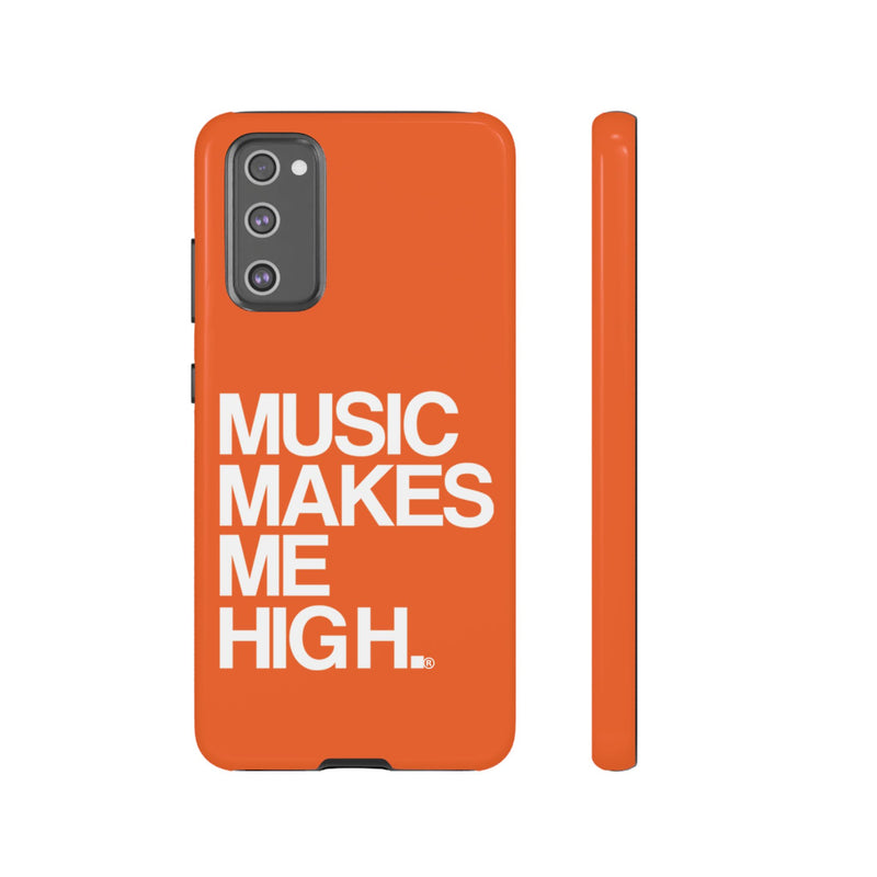 MMMH Classic Phone Case: Orange | White