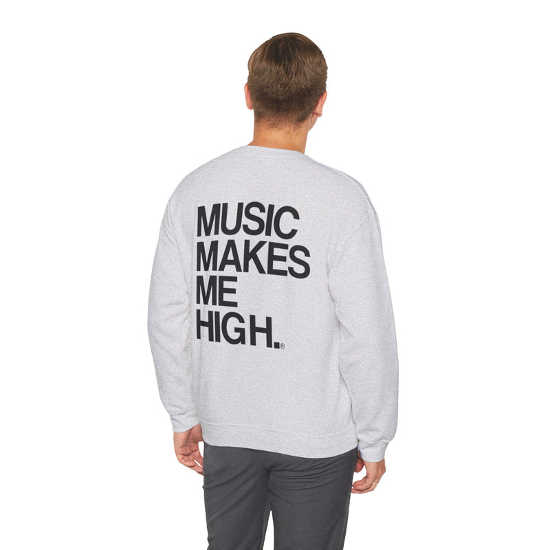 MMMH Unisex Sweatshirt: Ash | Black Lettering