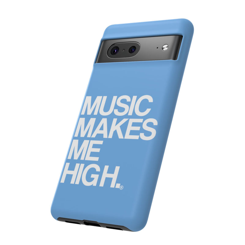 MMMH Classic Phone Case: Light Blue | White