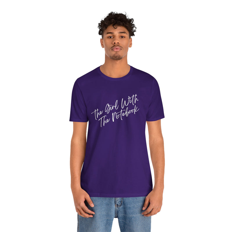 TGWTN Unisex T-Shirt: White | Purple