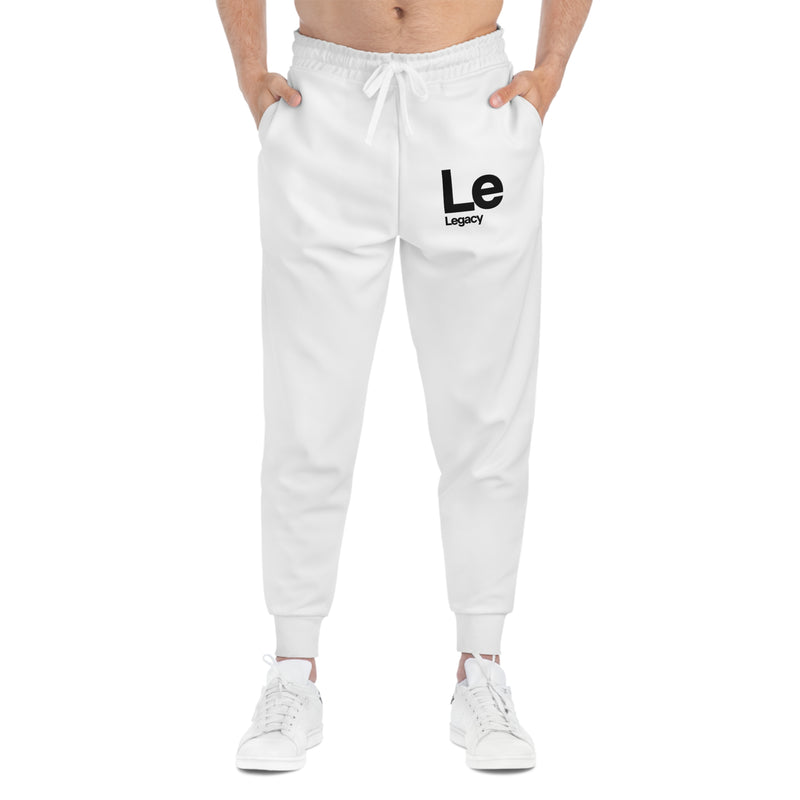 NOVL Unisex Joggers: Legacy White | Black