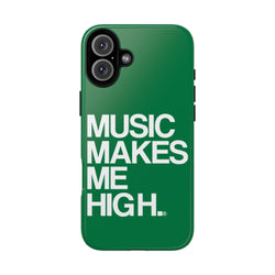 MMMH Classic Phone Case: Dark Green | White