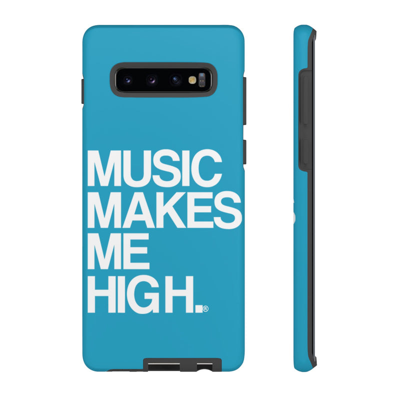 MMMH Classic Phone Case: Turquoise | White