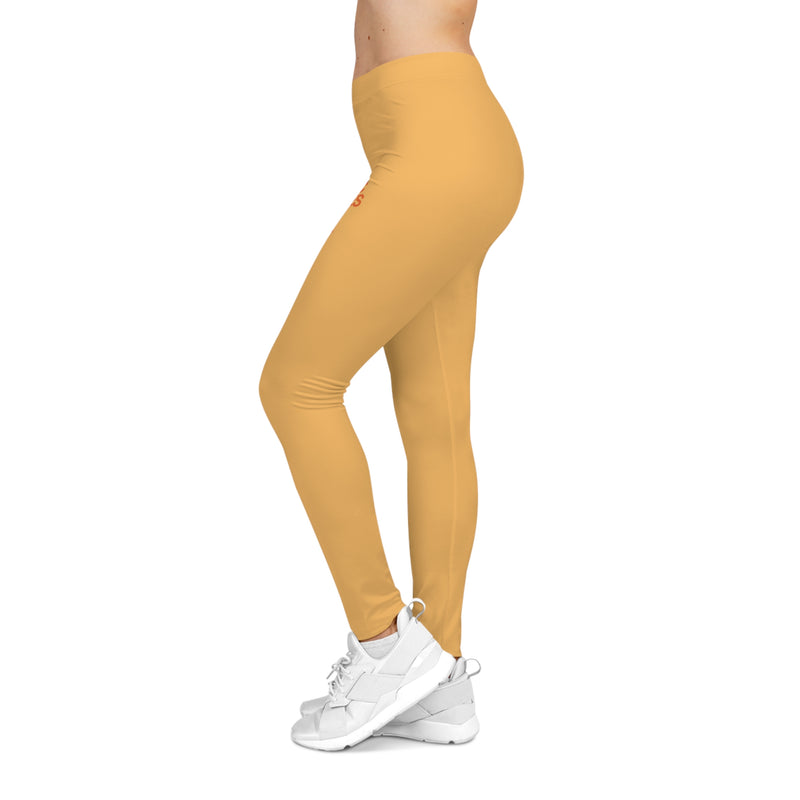 MMMH Leggings: Light Orange | Orange