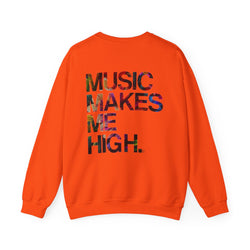 MMMH Unisex Sweatshirt: Orange | Floral