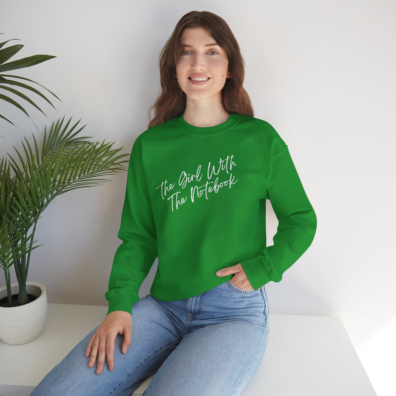 TGWTN Unisex Sweatshirt: White | Irish Green