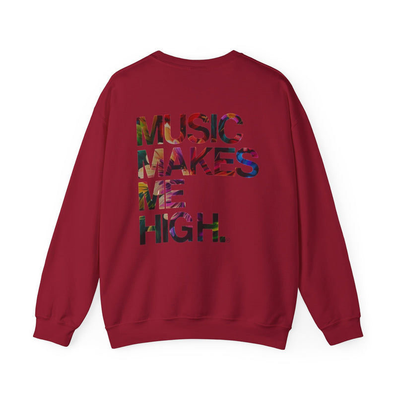 MMMH Unisex Sweatshirt: Cardinal Red | Floral