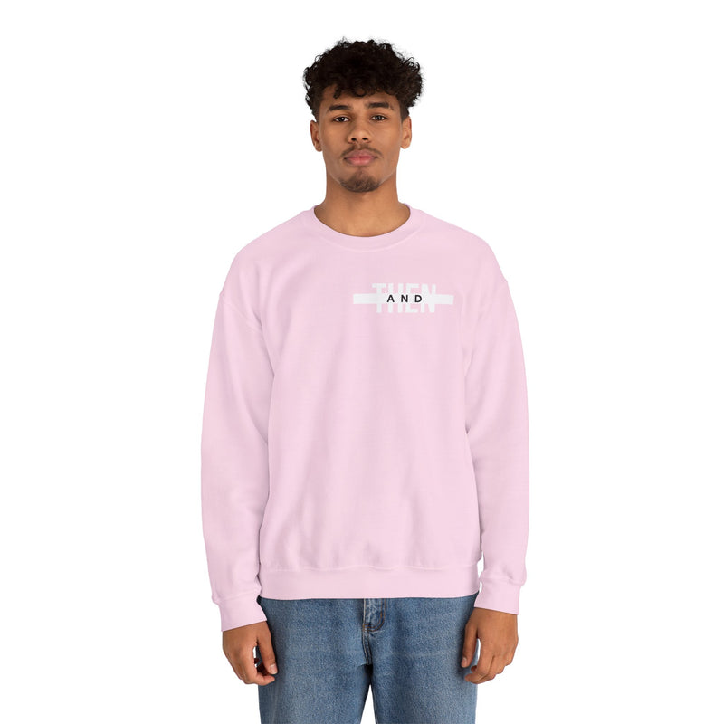 IJTT Unisex Sweatshirt: AT Strike White | Light Pink