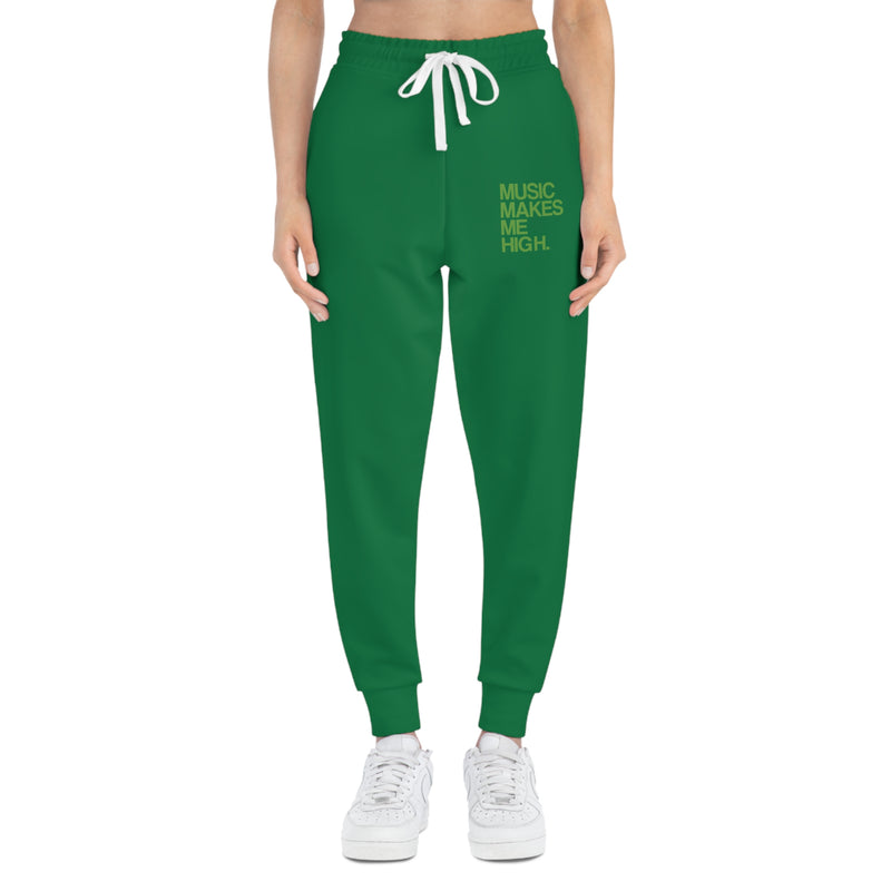 MMMH Unisex Joggers: Dark Green | Green