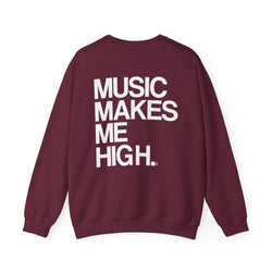 MMMH Unisex Sweatshirt: Maroon | White