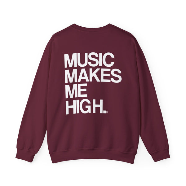 MMMH Unisex Sweatshirt: Maroon | White Lettering