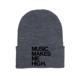 MMMH Beanie: Dark Gray | Black