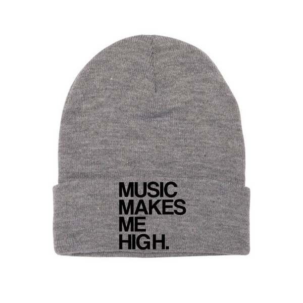 MMMH Beanie: Heather Gray | Black