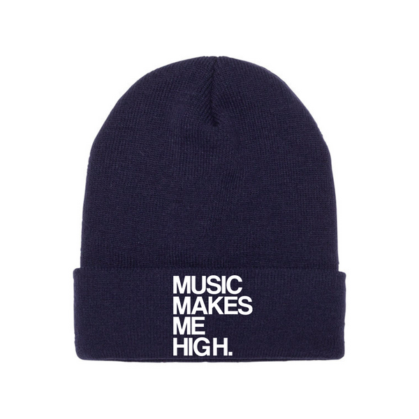 MMMH Beanie: Navy | White