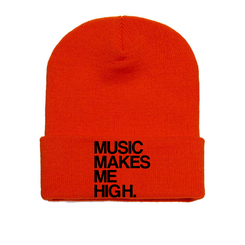 MMMH Beanie: Orange | Black