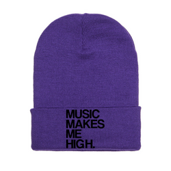 MMMH Beanie: Purple | Black